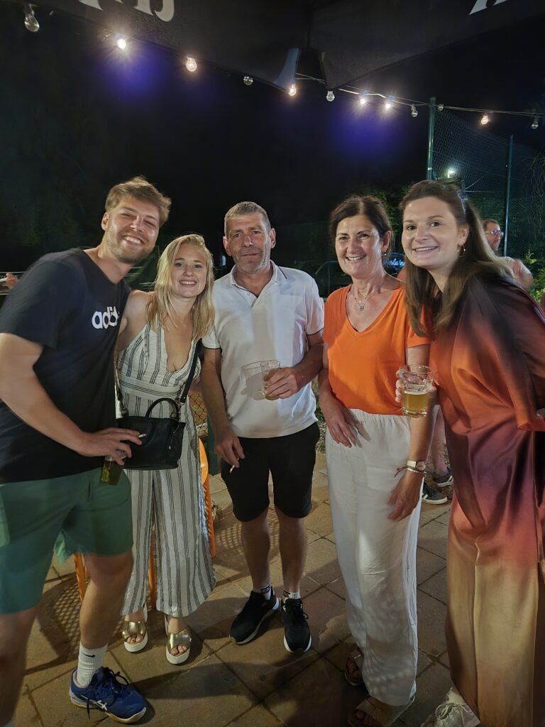 Soirée entre membres du club
