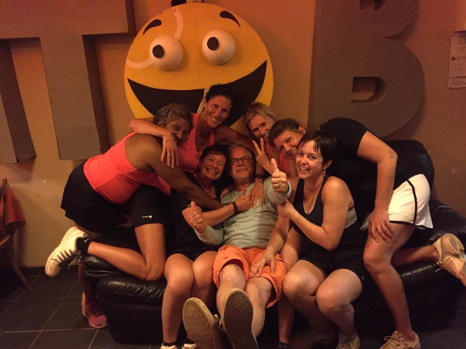 Moment de convivialité au club